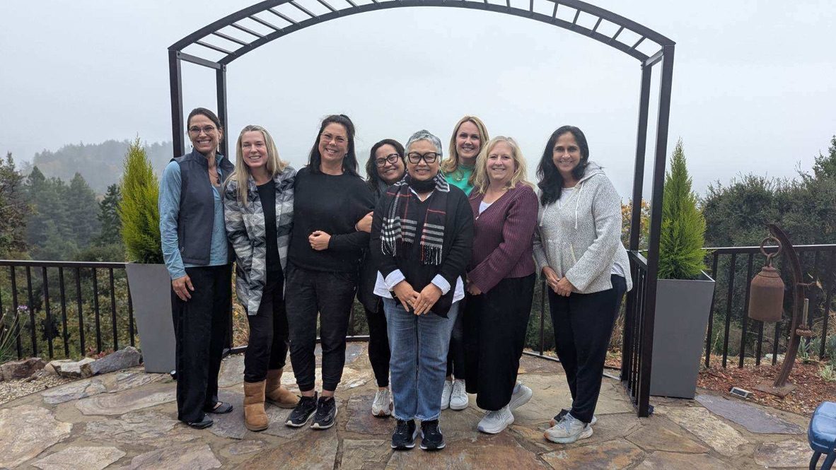 A leadership circle at Living Well USA
